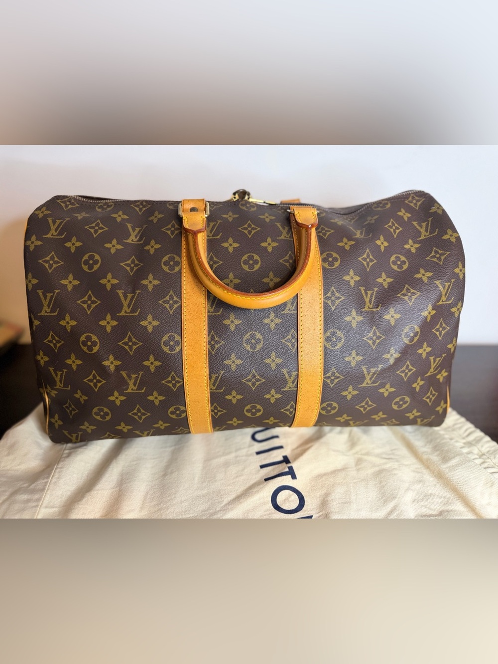 Authentic Louis Vuitton keepall 45 in monogram